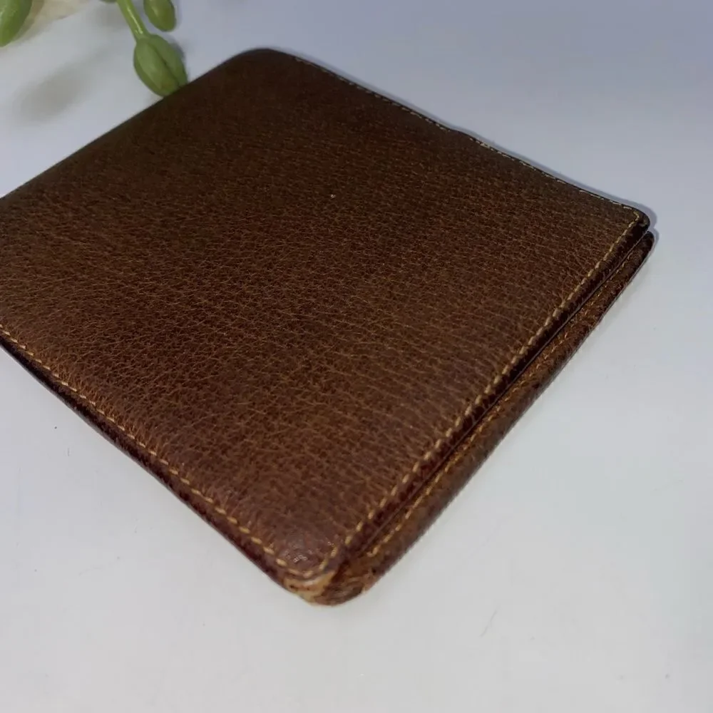 Authentic GUCCi Mens Leather Bifold Wallet